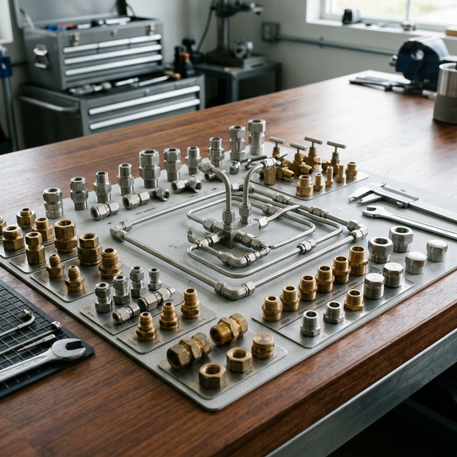 Conexões de Aço e Latão Nonaflex